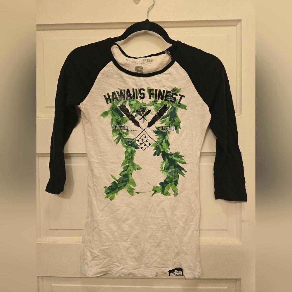 Hawaii's Finest Women's Baseball Tshirt